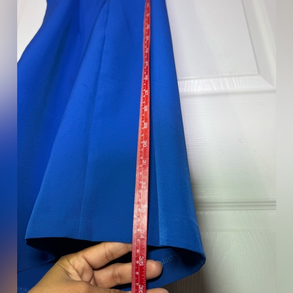 Guess Royal Blue Ruffle Mini Dress - Picture 8 of 8